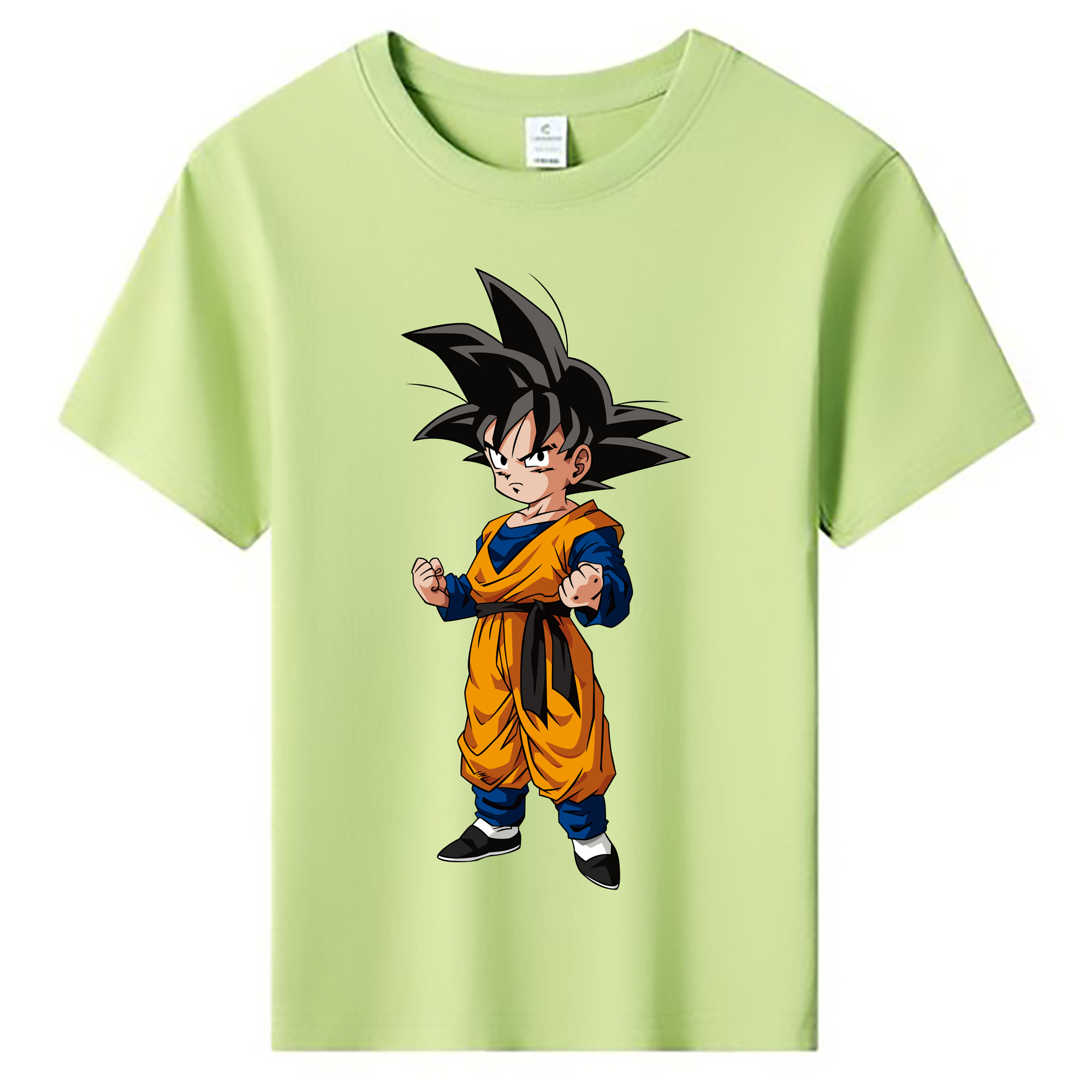 （画像用） ドラゴンボール 孫悟空（そん ごくう）Son Goku カカロット DRAGON BALL Kakarotto 綿100％キッズTシャツ（フロントプリント）